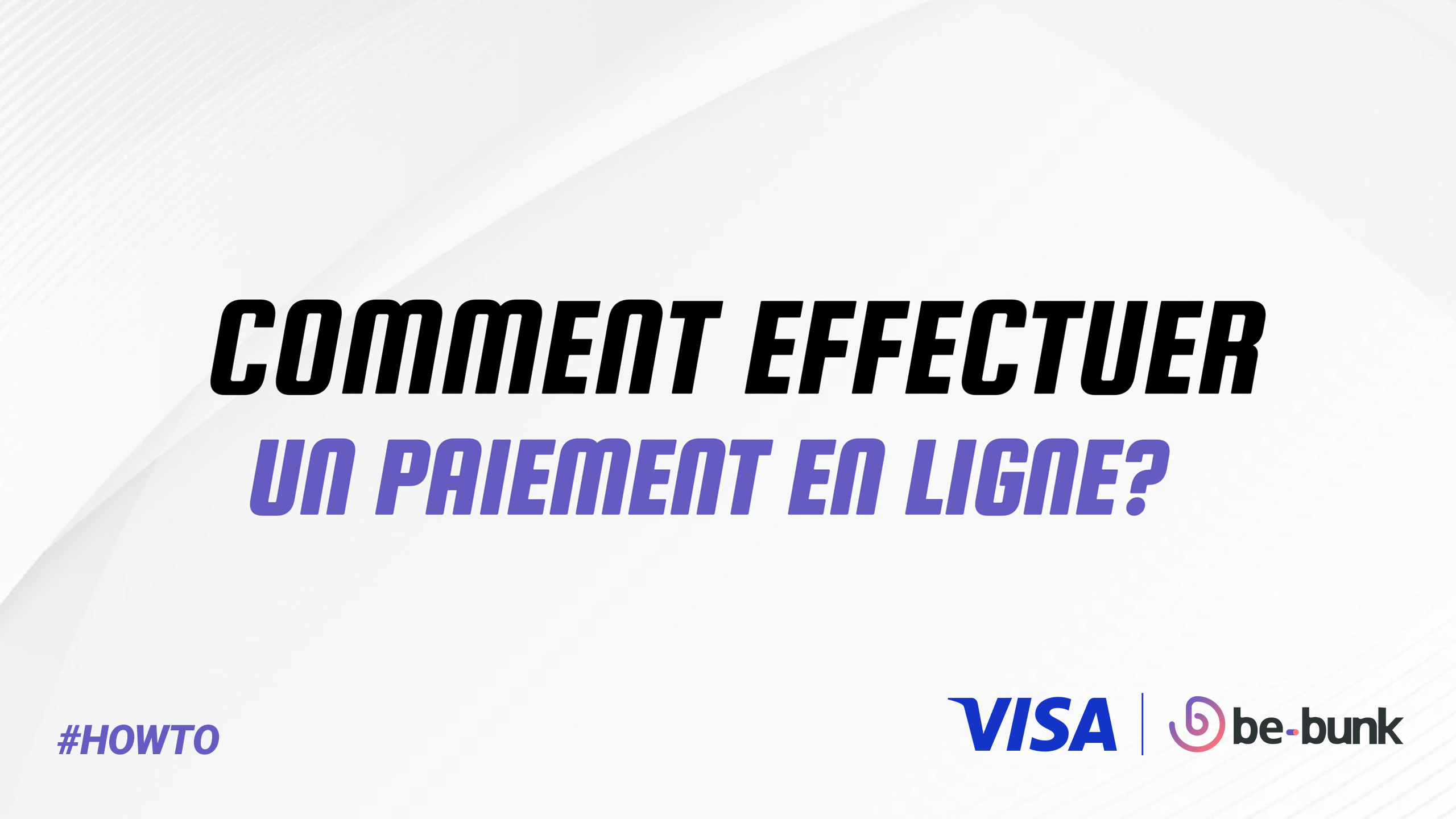 Comment Effectuer Un Paiement En Ligne Howto Les Tutos Be Bunk Be Bunk